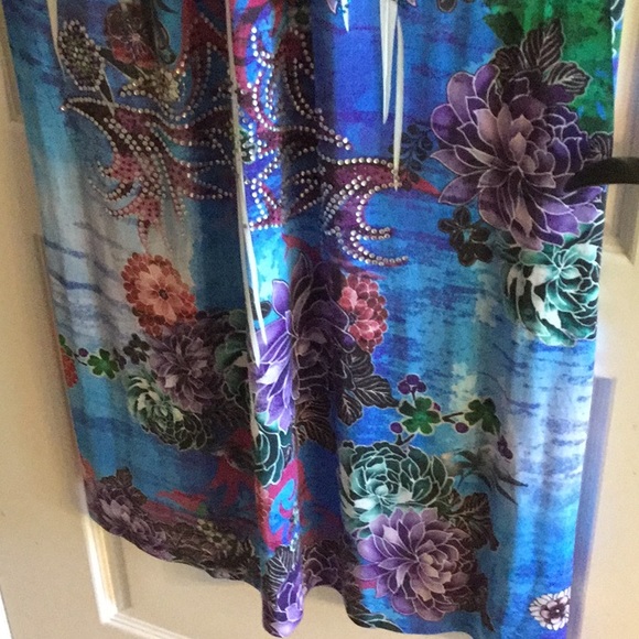 NWOT, S-Twelve, Maxie Hawaii Halter Dress, Size S - Picture 4 of 7